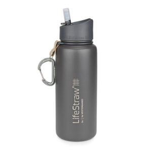Lifestraw 2 go RVS grijs