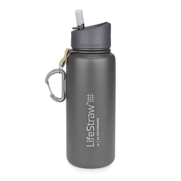 Lifestraw 2 go RVS grijs