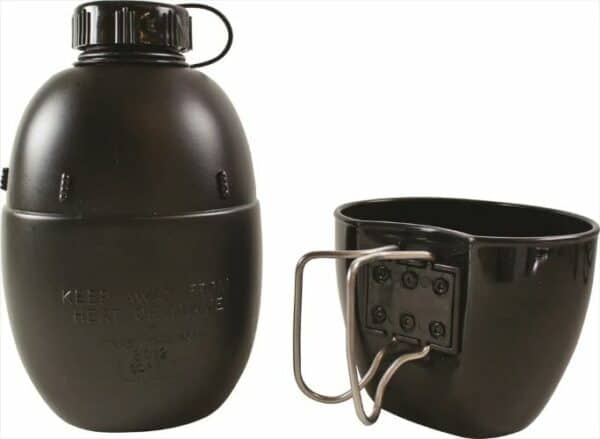 Waterbottle-mug H2F zwart